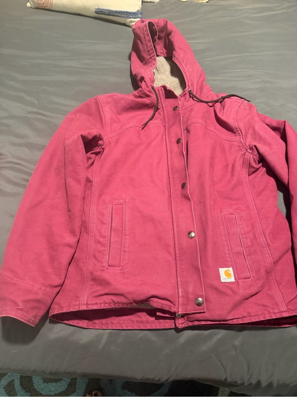 Carhartt ' Hooded Pink Jacket